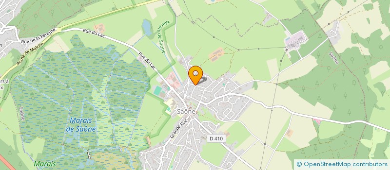 localisation de l'entreprise MONSIEUR DANIEL FABREGUES  SAONE