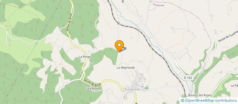 localisation de l'entreprise MONSIEUR DANIEL FACHE  TURENNE