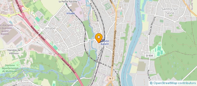 localisation de l'entreprise MONSIEUR DANIEL FACOVI à CORBEIL-ESSONNES