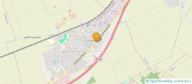 localisation de l'entreprise MONSIEUR DANIEL FAILLY  WITRY-LES-REIMS