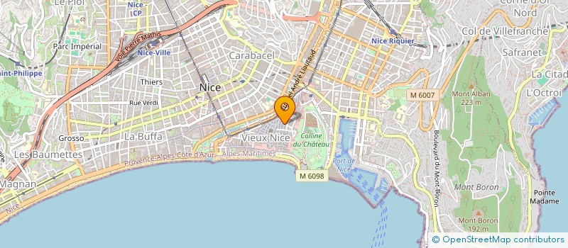 localisation de l'entreprise MONSIEUR DANIEL FANTIN à NICE