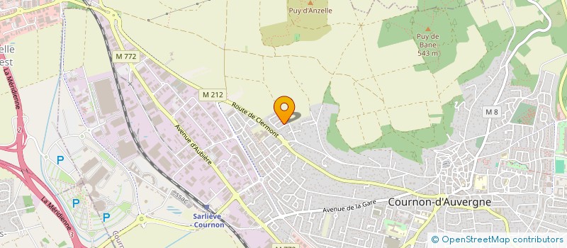 localisation de l'entreprise MONSIEUR DANIEL FARGHEON  COURNON-D'AUVERGNE