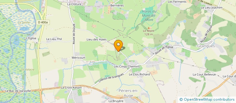 localisation de l'entreprise MONSIEUR DANIEL FARRET  GRANGUES