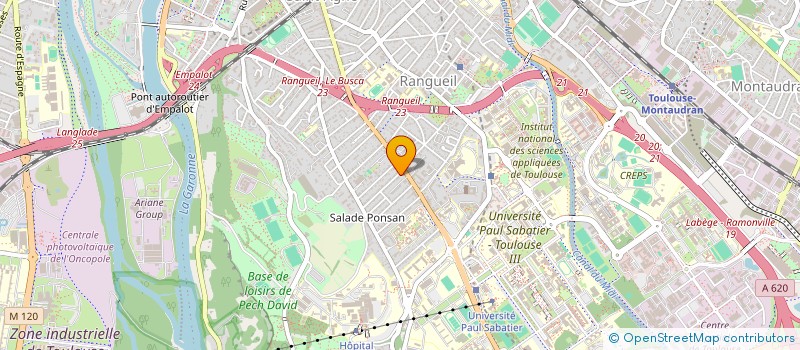 localisation de l'entreprise MONSIEUR DANIEL FAUCHE à TOULOUSE
