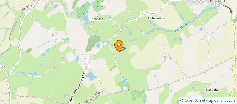 localisation de l'entreprise MONSIEUR DANIEL FAUCHER à SAINT-AUBIN-LE-CLOUD