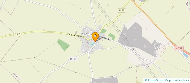 localisation de l'entreprise MONSIEUR DANIEL FAUCONNIER à PRASVILLE