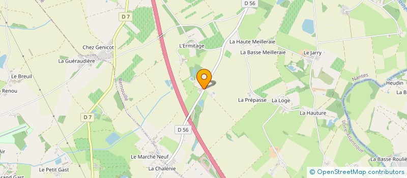 localisation de l'entreprise MONSIEUR DANIEL FAVREAU à REMOUILLE