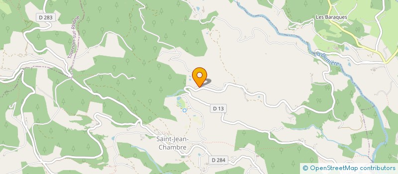 localisation de l'entreprise MONSIEUR DANIEL FAYARD  SAINT-JEAN-CHAMBRE