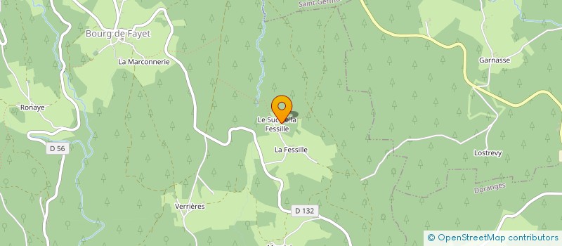 localisation de l'entreprise MONSIEUR DANIEL FAYE à FAYET-RONAYE