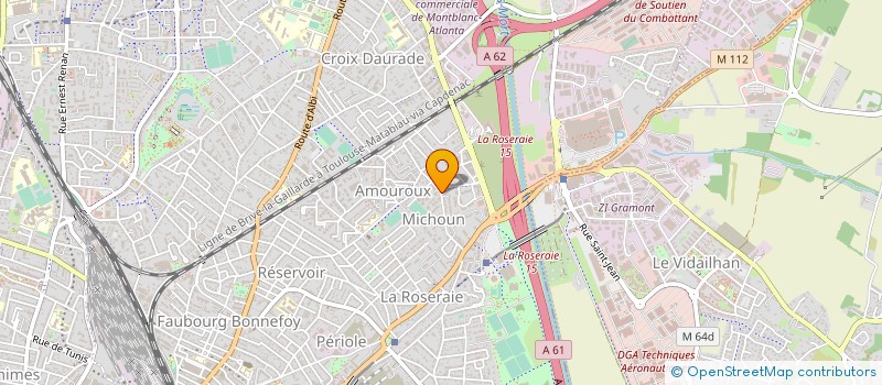 localisation de l'entreprise MONSIEUR DANIEL FAZENDEIRO DA ROCHA à TOULOUSE