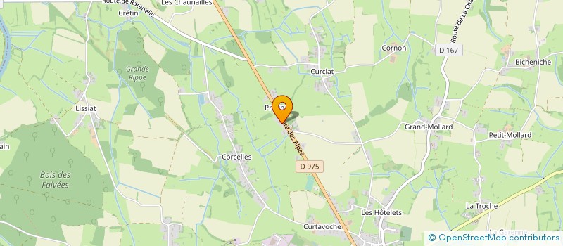 localisation de l'entreprise MONSIEUR DANIEL FELIX  ROMENAY