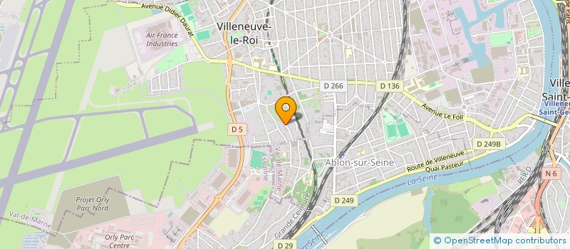 localisation de l'entreprise MONSIEUR DANIEL FELS  VILLENEUVE-LE-ROI