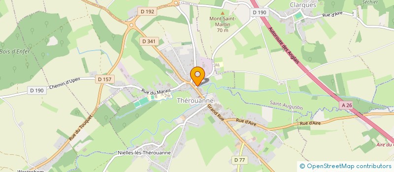 localisation de l'entreprise MONSIEUR DANIEL FERLIN  ECQUES