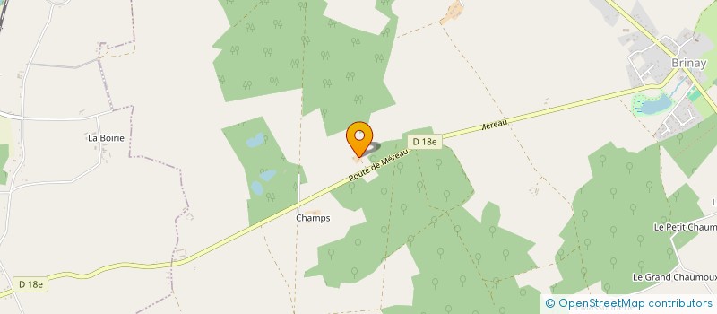 localisation de l'entreprise MONSIEUR DANIEL FERNANDES AMORIM  BRINAY