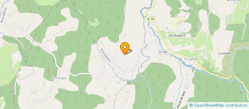 localisation de l'entreprise MONSIEUR DANIEL FERNANDEZ  BOURDEAUX