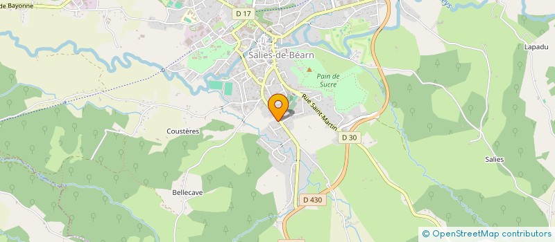localisation de l'entreprise MONSIEUR DANIEL FERNANDEZ à SALIES-DE-BEARN