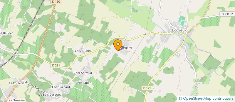 localisation de l'entreprise MONSIEUR DANIEL FERREIRA  LA ROCHE-SUR-YON