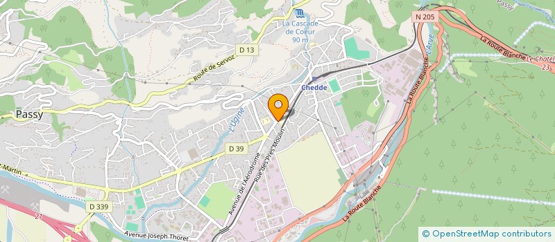 localisation de l'entreprise MONSIEUR DANIEL FERRER  PASSY