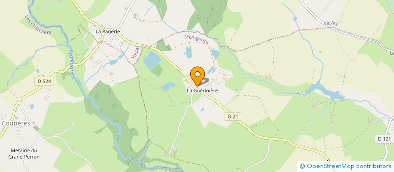 localisation de l'entreprise MONSIEUR DANIEL FERRET  MENIGOUTE