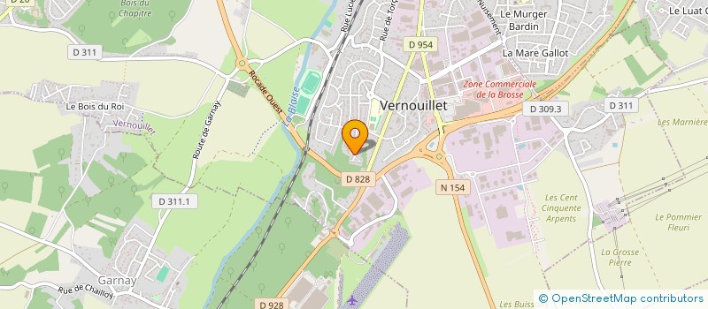 localisation de l'entreprise MONSIEUR DANIEL FIAN à VERNOUILLET