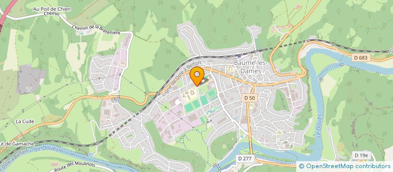 localisation de l'entreprise MONSIEUR DANIEL FIGUET  VOILLANS