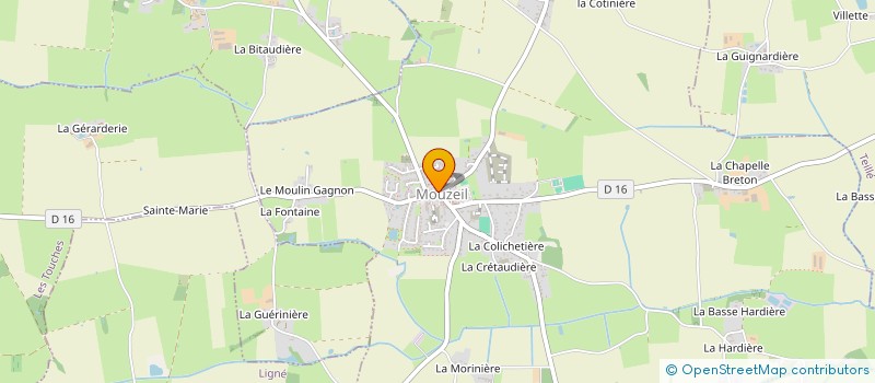 localisation de l'entreprise MONSIEUR DANIEL FILIPE DA SILVA COIMBRA à MOUZEIL