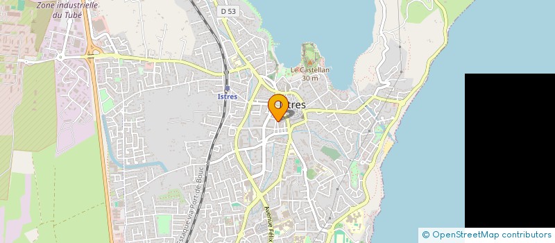 localisation de l'entreprise MONSIEUR DANIEL FINETTI  ISTRES