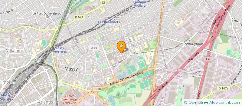 localisation de l'entreprise MONSIEUR DANIEL FITOUSSI à MASSY