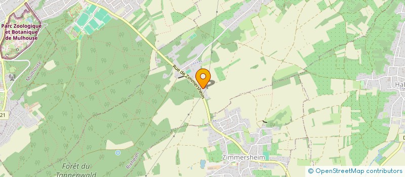 localisation de l'entreprise MONSIEUR DANIEL FLAIG  RIXHEIM