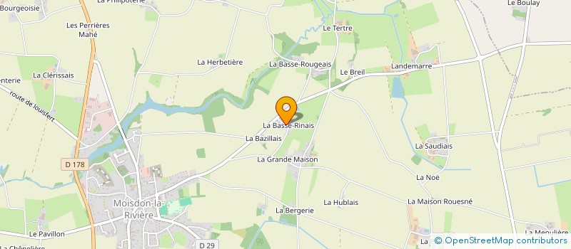 localisation de l'entreprise MONSIEUR DANIEL FLANDRIN  GRAND-AUVERNE