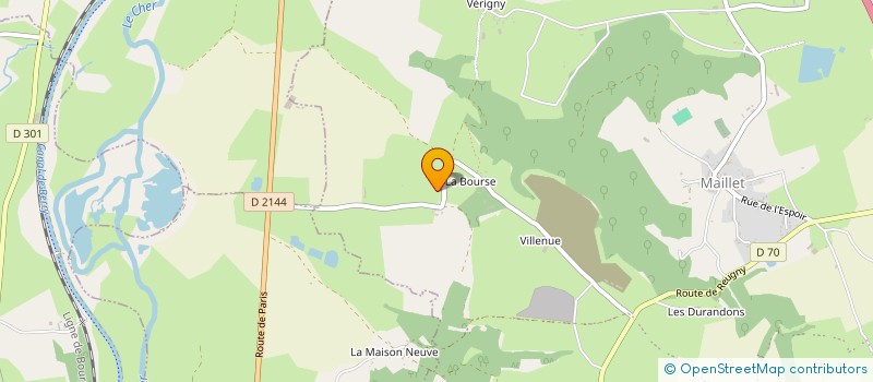 localisation de l'entreprise MONSIEUR DANIEL FLOUZAT à REUGNY