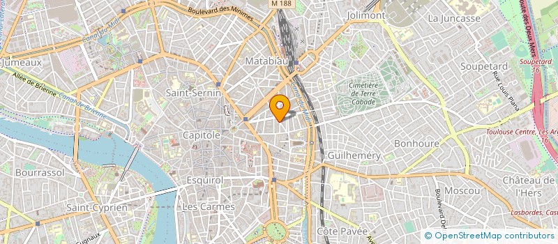localisation de l'entreprise MONSIEUR DANIEL FONTAINE à TOULOUSE