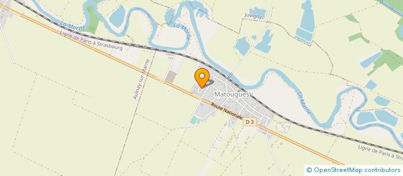 localisation de l'entreprise MONSIEUR DANIEL FONTAINE  MATOUGUES