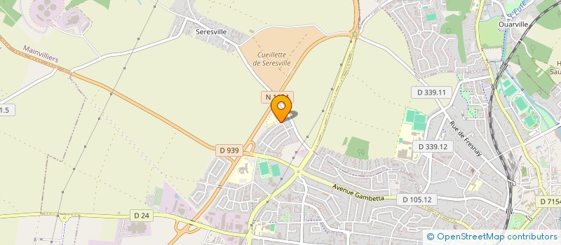 localisation de l'entreprise MONSIEUR DANIEL FORET à MAINVILLIERS