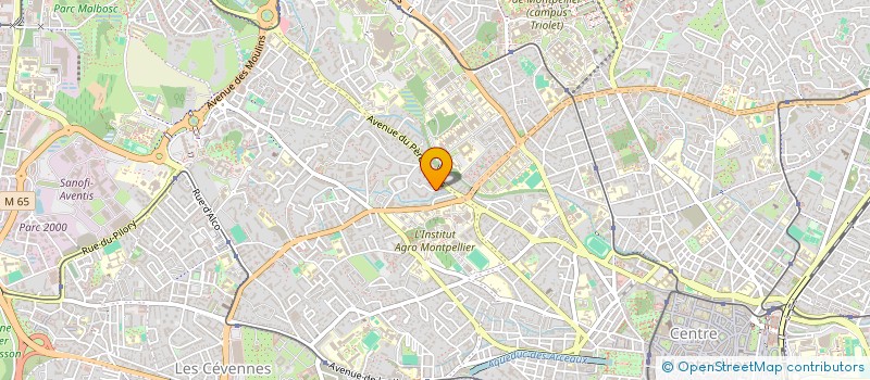 localisation de l'entreprise MONSIEUR DANIEL FORMICHI à MONTPELLIER