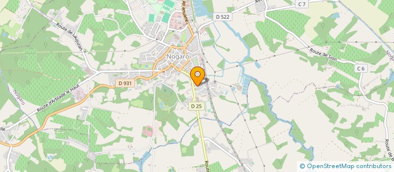 localisation de l'entreprise MONSIEUR DANIEL FORT  BETOUS