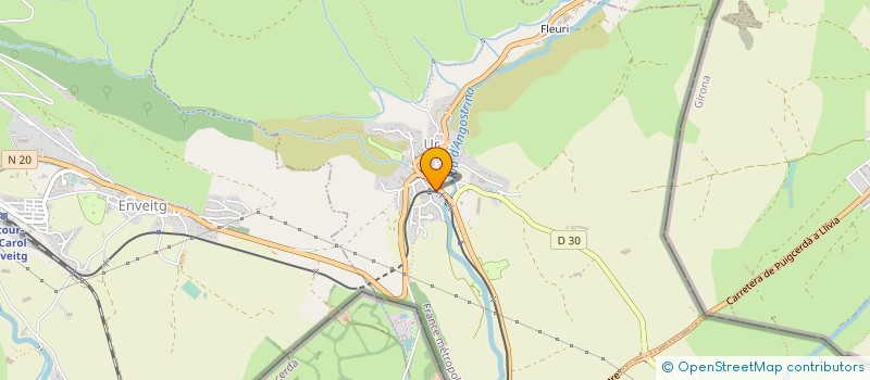 localisation de l'entreprise MONSIEUR DANIEL FORTIER  UR