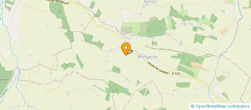 localisation de l'entreprise MONSIEUR DANIEL FORTIN  MONGAUSY