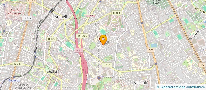 localisation de l'entreprise MONSIEUR DANIEL FORTUNA  VILLEJUIF