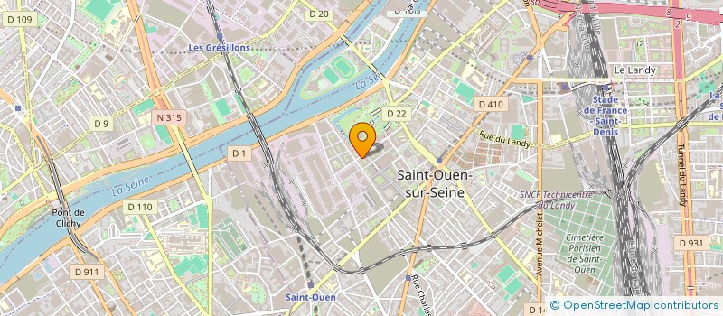 localisation de l'entreprise MONSIEUR DANIEL FORTUNATO à SAINT-OUEN-SUR-SEINE