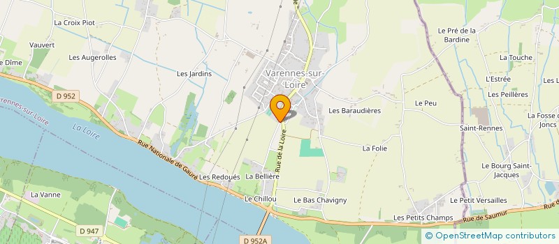 localisation de l'entreprise MONSIEUR DANIEL FOUASSIER à VARENNES-SUR-LOIRE
