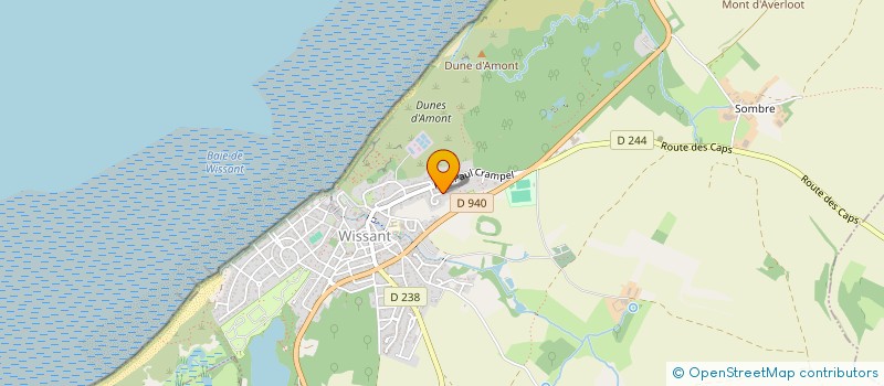 localisation de l'entreprise MONSIEUR DANIEL FOURDIN  WISSANT