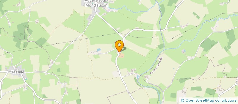 localisation de l'entreprise MONSIEUR DANIEL FOURMON  AUVERS-SOUS-MONTFAUCON
