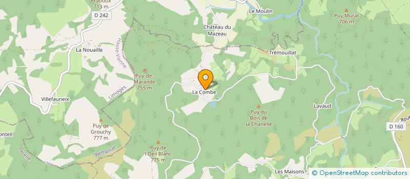 localisation de l'entreprise MONSIEUR DANIEL FOURNET  TARNAC