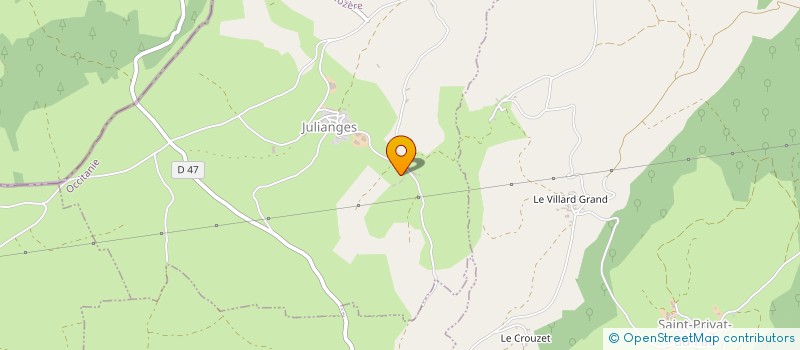 localisation de l'entreprise MONSIEUR DANIEL FOURNIER à JULIANGES