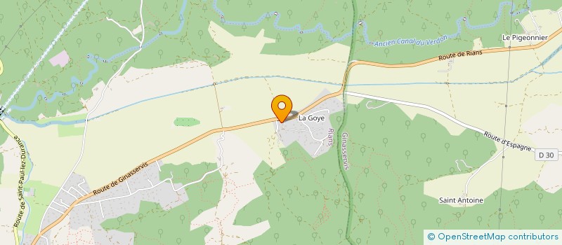 localisation de l'entreprise MONSIEUR DANIEL FRANC  RIANS