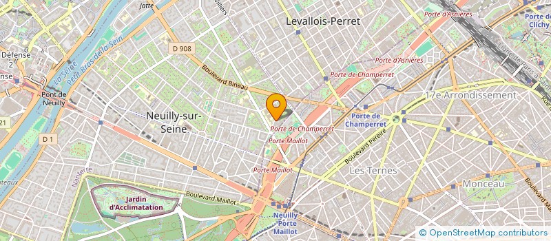 localisation de l'entreprise MONSIEUR DANIEL FRANCK à NEUILLY-SUR-SEINE