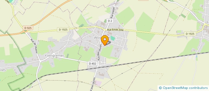 localisation de l'entreprise MONSIEUR DANIEL FRANCOIS  WOINCOURT