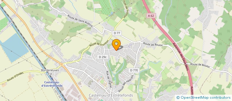 localisation de l'entreprise MONSIEUR DANIEL FRANCOIS  CASTELNAU-D'ESTRETEFONDS