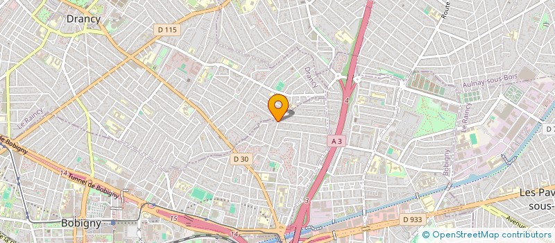 localisation de l'entreprise MONSIEUR DANIEL FRANCOIS FONTENAUD  BOBIGNY